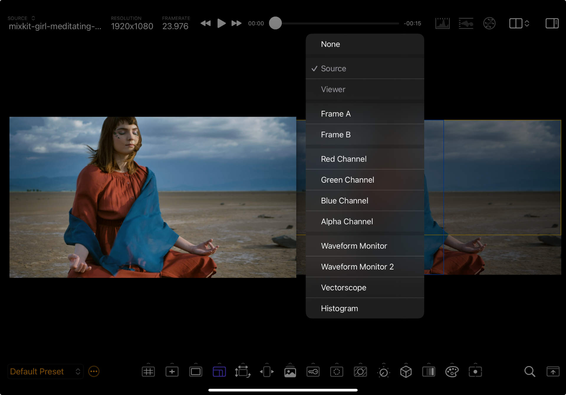 Viewer Menu