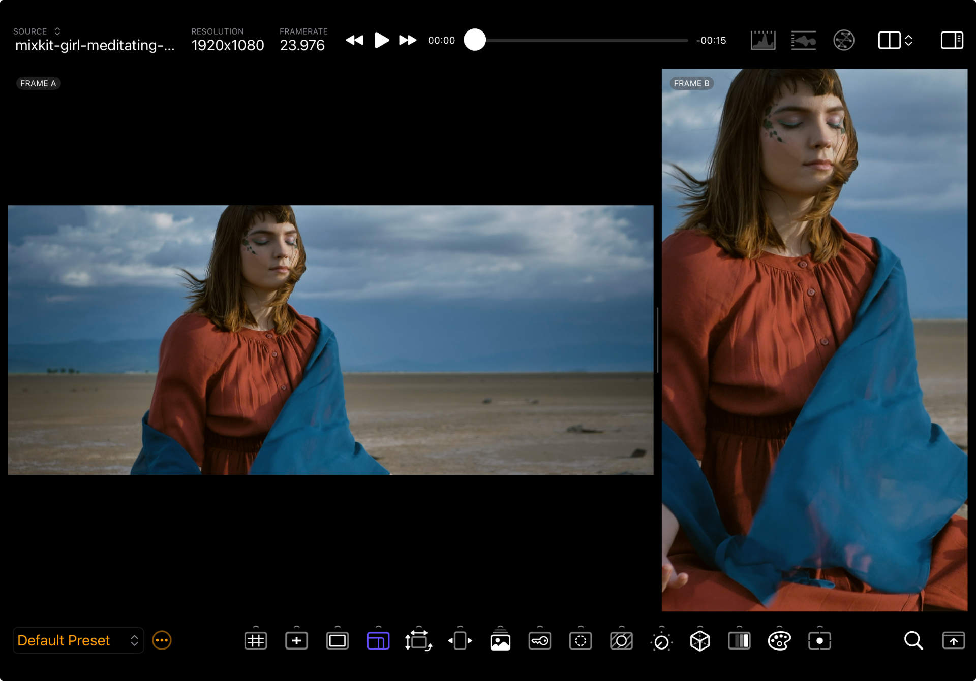 Layout 2x1