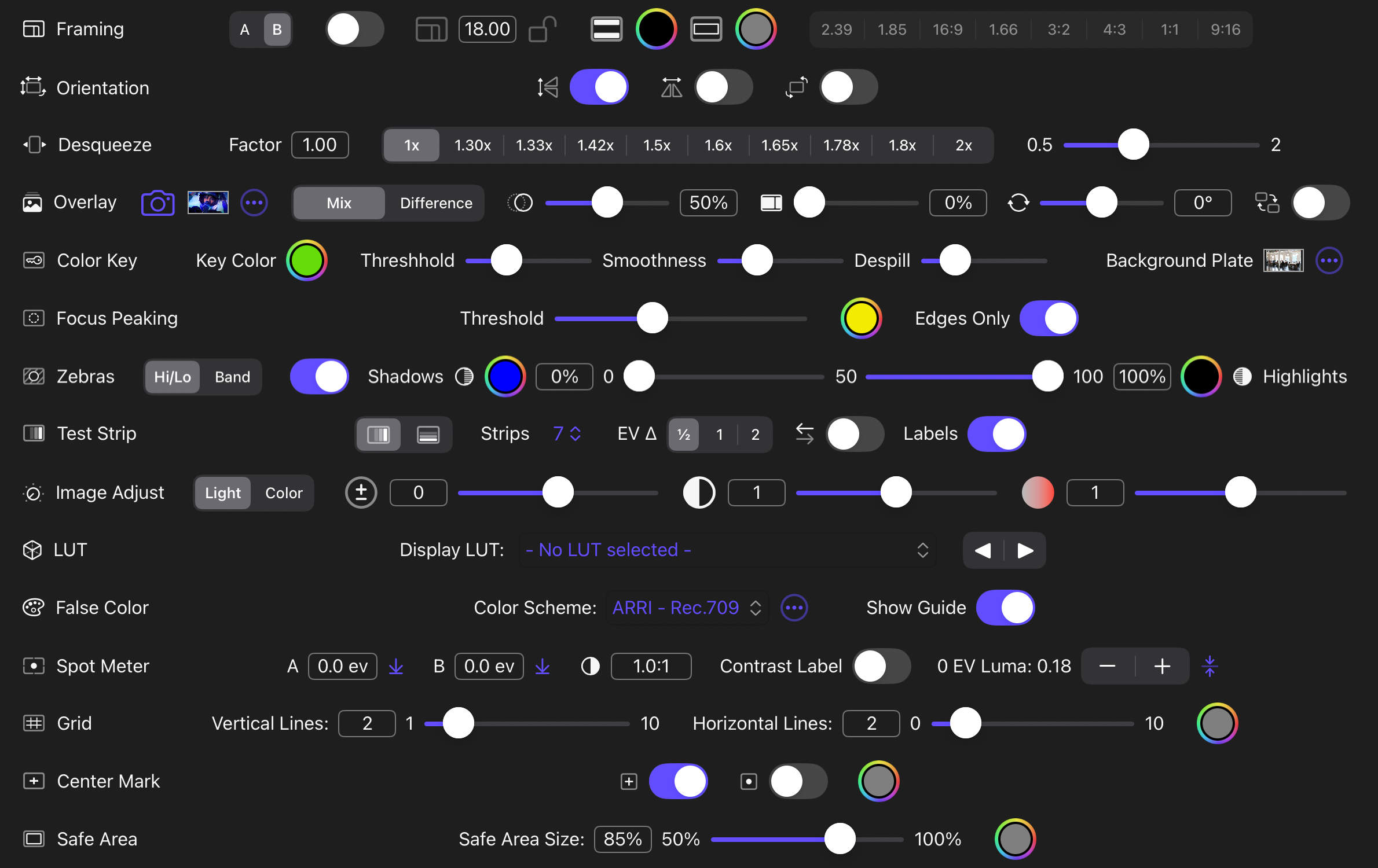 All Option Bars