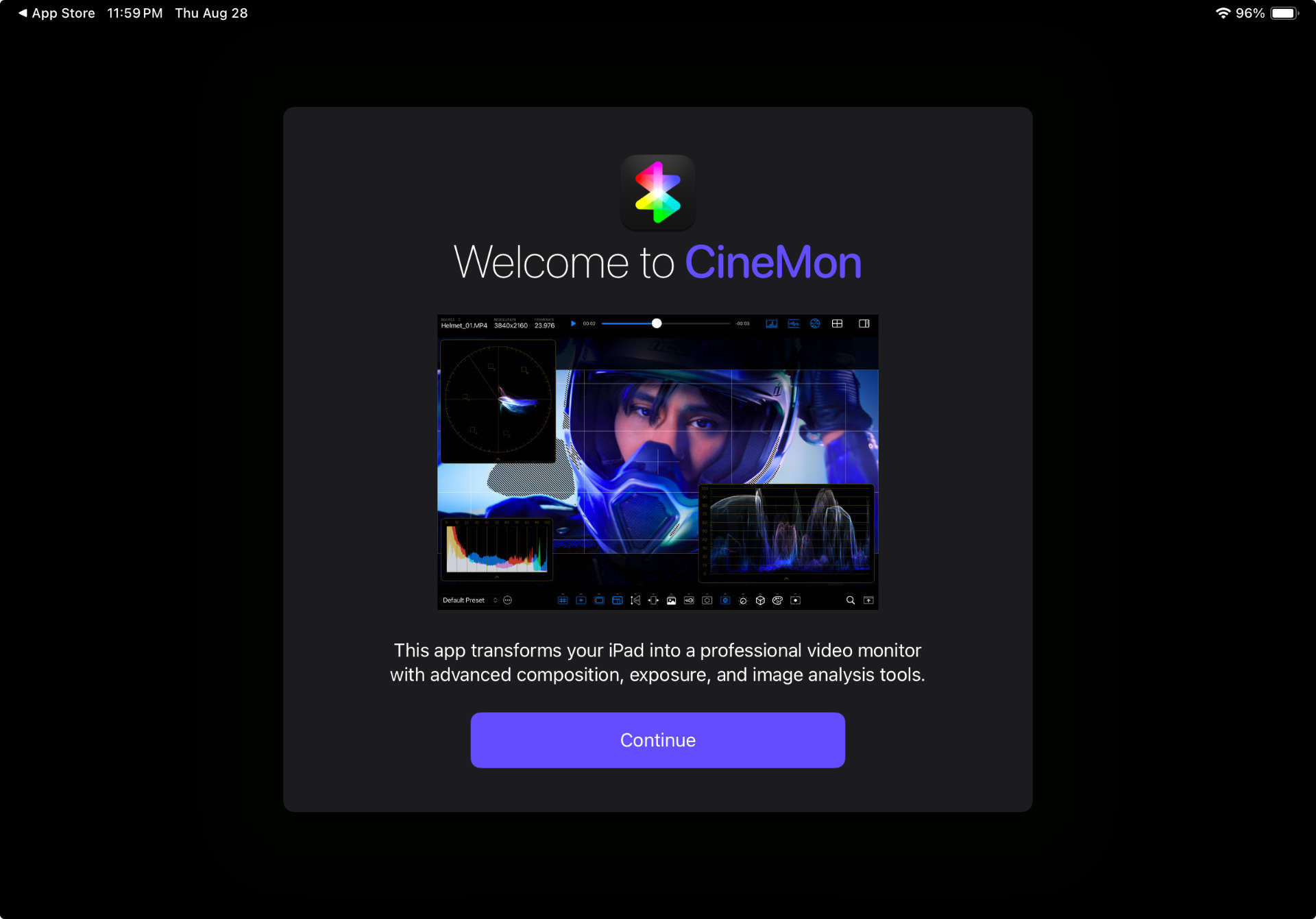 Welcome Screen